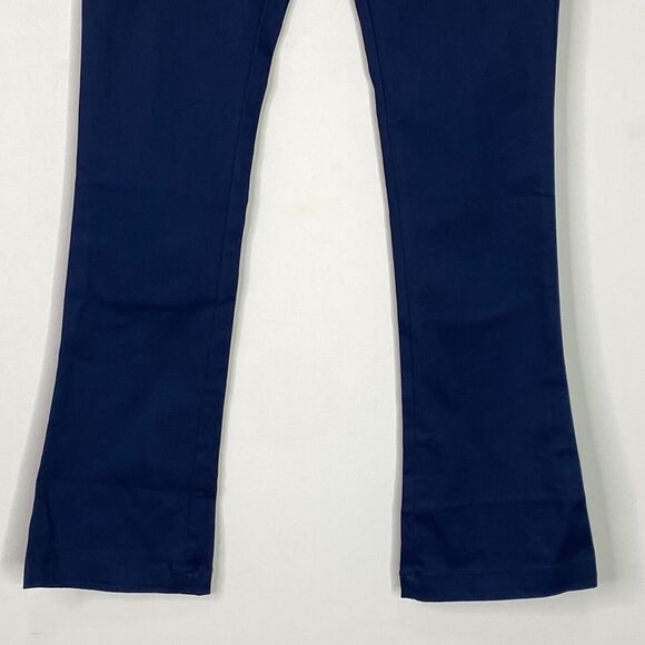 New Old Navy School Uniform Bootcut Pants Navy Blue Girls Size 14 - Picture 5 of 9